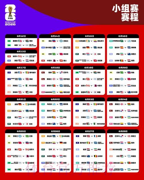 2026世界杯决赛时间揭晓 2026世界杯决赛时间揭晓