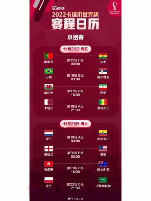 2026年卡塔尔世界杯比赛时间表解析 2026年卡塔尔世界杯比赛时间表解析